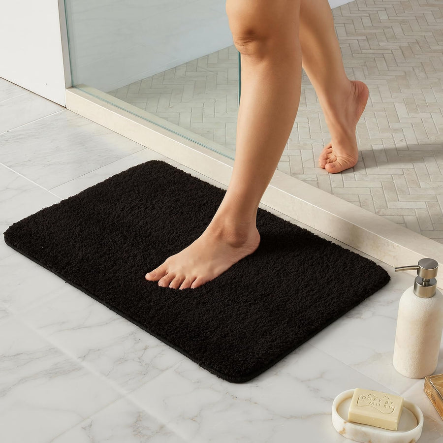 Ultra Soft Bath Rugs Non Slip Washable Super Absorbent