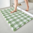 Waffle Bath Mat, Boho Bathroom Rugs